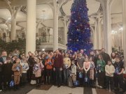 Белорусские дети посетили рождественскую Москву