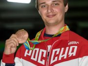 Бронзовая медаль Владимира Масленникова - уроженца города Лесной, Свердловской области 