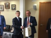 Рабочая встреча с Советником-посланником Посольства Республики Беларусь в Российской Федерации
