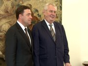 Губернатор обсудил с чешским президентом  совместные проекты в сфере экономики