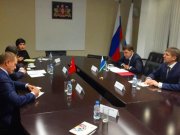 Рабочая встреча Губернатора Свердловской области и Главы торговой миссии при Посольстве Турецкой Республики в Российской Федерации