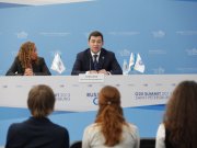 Евгений Куйвашев в рамках саммита G20 познакомил с заявкой на ЭКСПО-2020 российских и иностранных журналистов