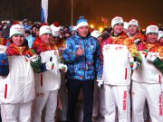 Олимпийский огонь добрался до Екатеринбурга