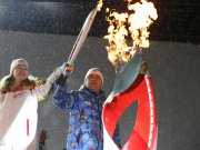 Олимпийский огонь добрался до Екатеринбурга