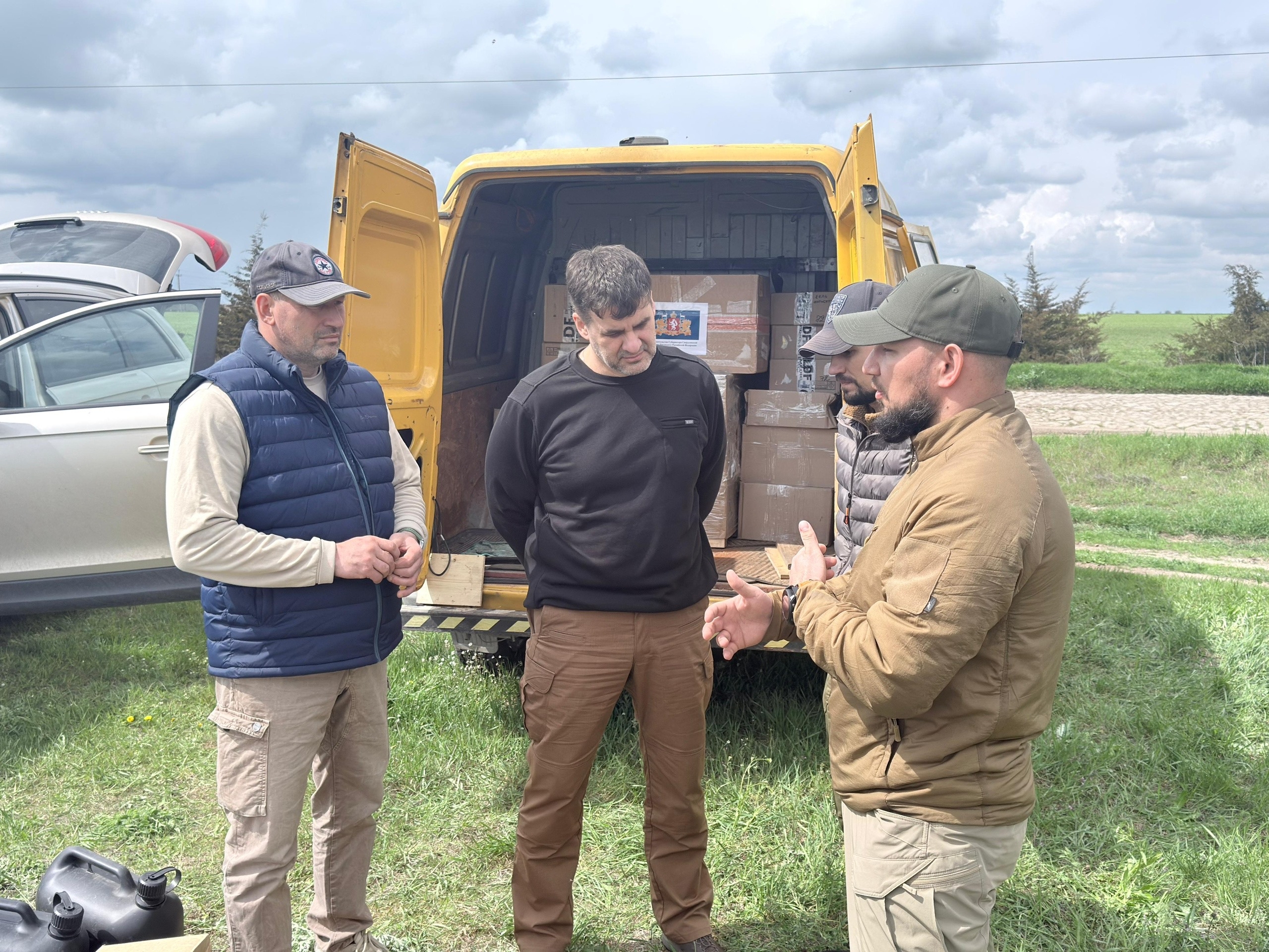 Гуманитарная помощь Представительства уральским подразделениям на Херсонском направлении 6