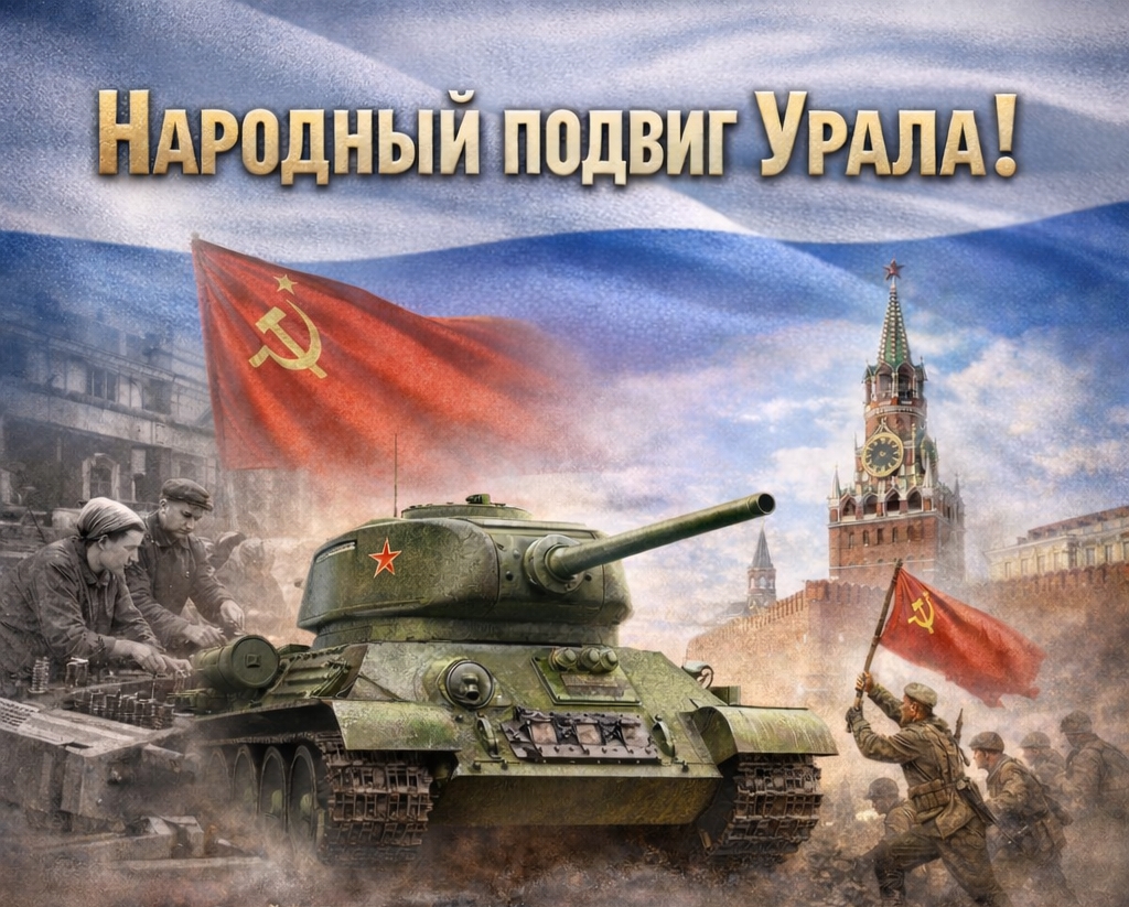 Народный подвиг Урала — вечен!