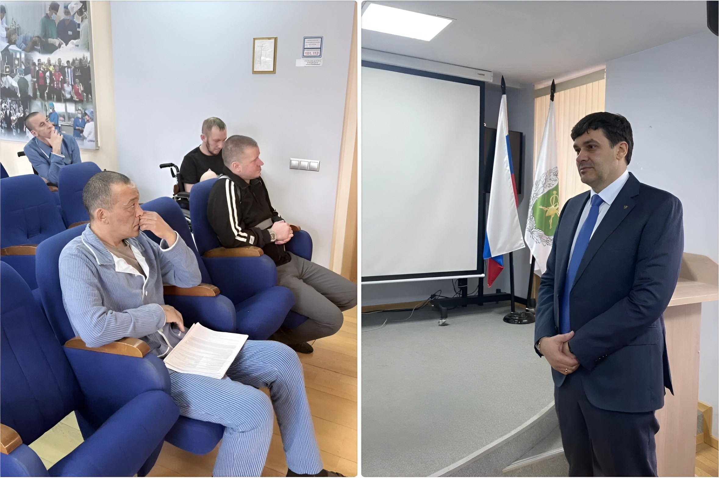 Представительство Губернатора в Москве продолжает поддержку бойцов в госпиталях