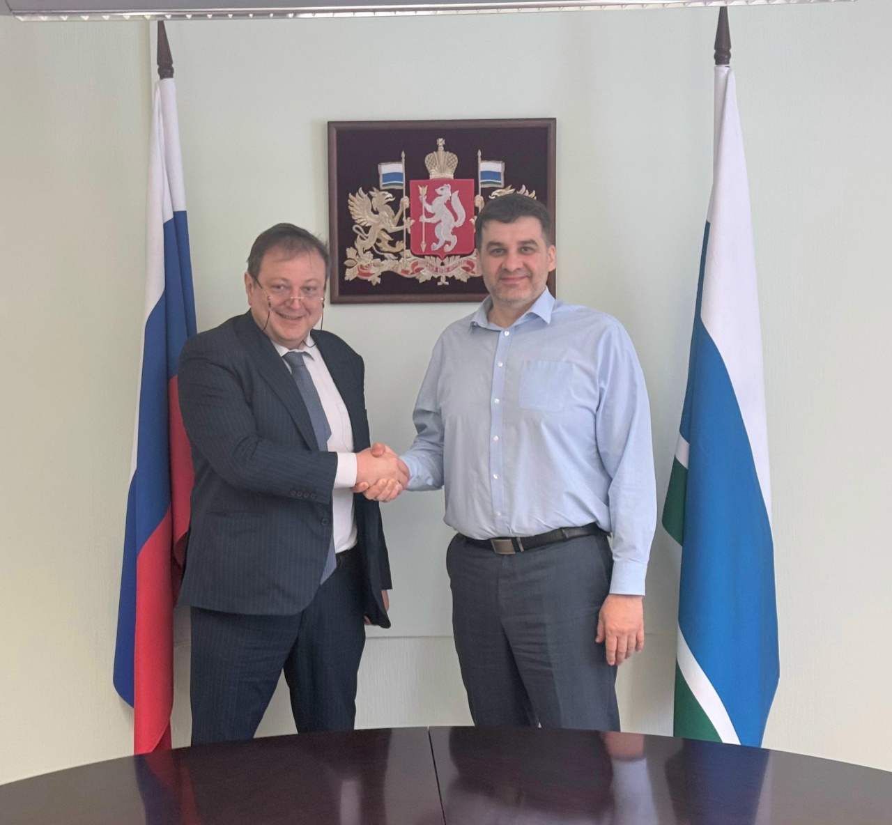 В Москве состоялась встреча Постпреда Свердловской области с руководителем Представительства ЕАО