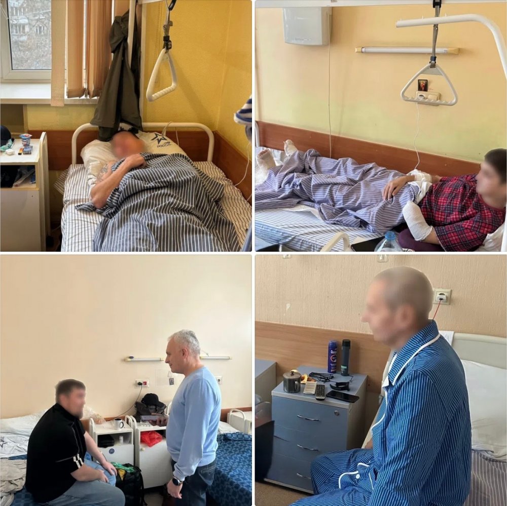 Средний Урал рядом со своими героями: представители Свердловской области навестили бойцов СВО в филиале госпиталя имени Бурденко в Москве